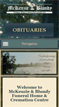 Mobile Screenshot of mckenzieblundy.com
